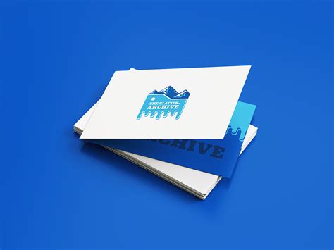 The Glacier Archive Branding Identity On Behance