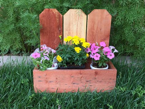 Redwood Planter Box Now Available From Barn Door Creations A Redwood