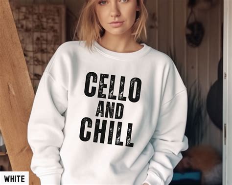 Funny Cello Sweater Cello Lover Top Cello Gift Cute Cellist