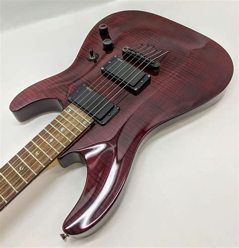 Schecter Gryphon Diamond Series W Emg 8185 Active 2004 Red Reverb