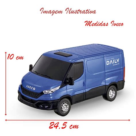 Brinquedo Furgão Van Iveco Daily Verde