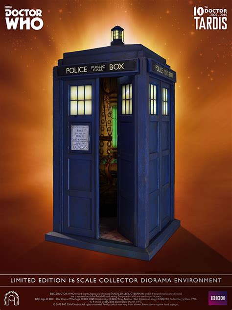 Doctor Who One Sixth 10th Doctor Tardis