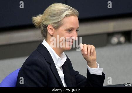 Alice Weidel In Der 150 Sitzung Des Deutschen Bundestages Im