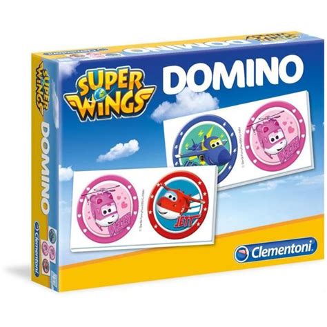 CLEMENTONI Domino Super Wings Jeu éducatif Cdiscount Jeux Jouets