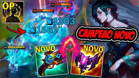 CAMPEÃO NOVO HWEI É O MELHOR MID QUE A RIOT JÁ LANÇOU LEAGUE OF