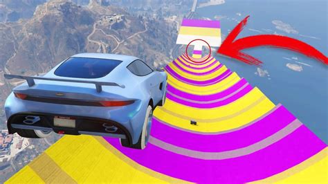 Mega Rampa Super Graciosa Muy Epica Jajaj Carrera Gta Online