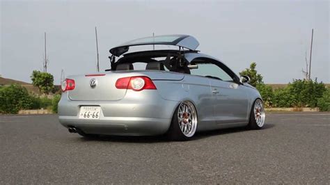 Slammed Volkswagen Eos From Japan YouTube