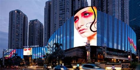 Architectural Led Media Facade Display Screen By Huaxia Display Co Ltd