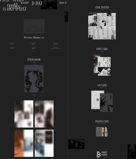 Agust D Bts D Day Weverse Album Ver