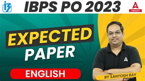 Ibps Po Ibps Po English Expected Paper Ibps Po Pre