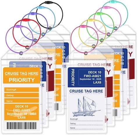 Amazon Cruise Luggage Tags Pack Luggage Tags For Cruise Ships