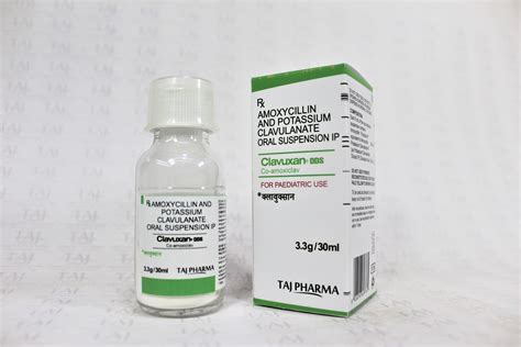 Amoxycillin And Potassium Clavulanate Suspension 228 5mg 5ml