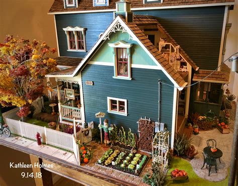 My Dollhouse Decorated For Fall Dollhouse Design Dollhouse Projects