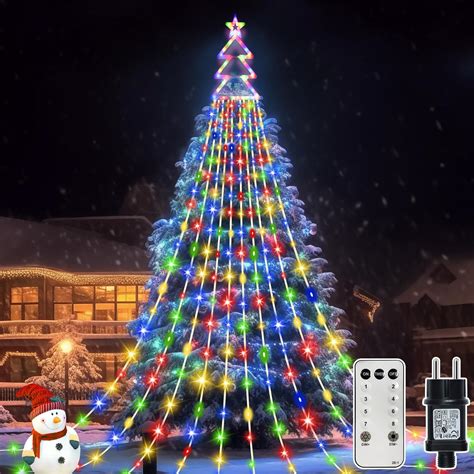 Led Guirlande Lumineuse Sapin De No L Et Etoile Guirlandes