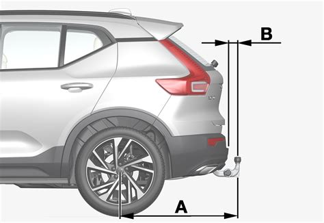 Specifications For Towbar Dimensions And Weights Specifications Xc40 2018 Volvo Support