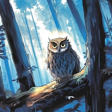 Photograph of owl | Premium AI-generated image