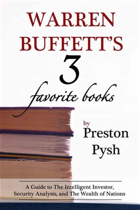 Warren Buffett's Three Favorite Books by Preston G. Pysh — Reviews ...