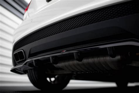 Central Rear Splitter With Vertical Bars Mercedes Benz A45 Amg W176 Our Offer Mercedes A