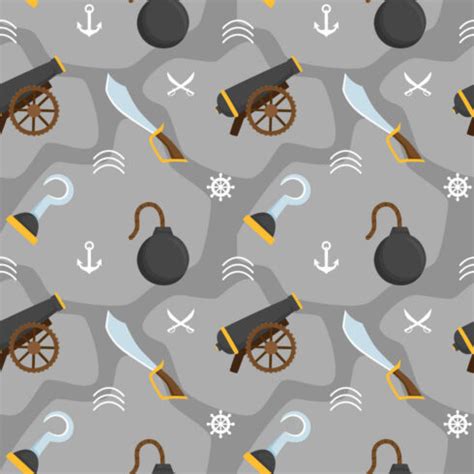 Pirates Seamless Pattern MasterBundles