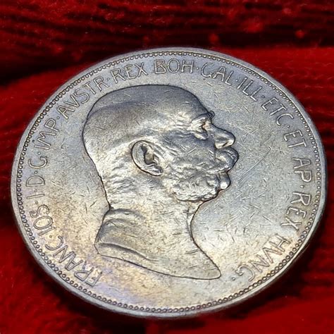 Österreich Austria 5 Corona Kronen 1909 Franz Josef I 1848 1916 St