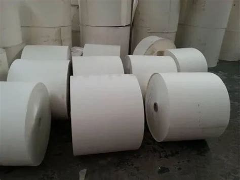 Plain White Imported Kraft Paper Roll For Making Paper Bags At Rs