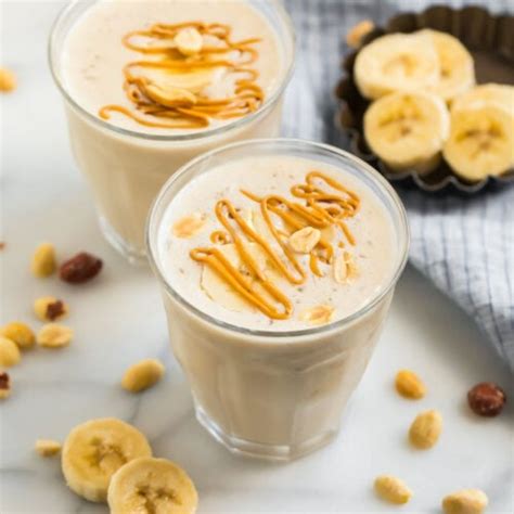 Peanut Butter Banana Smoothie Wellplated