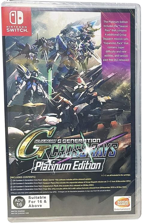 SD Gundam G Generation Crossrays Platinum Ed Nepal Ubuy