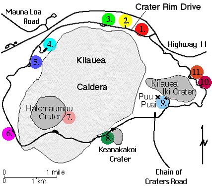 Driving Kilauea Rim Drive | Volcano World | Oregon State University