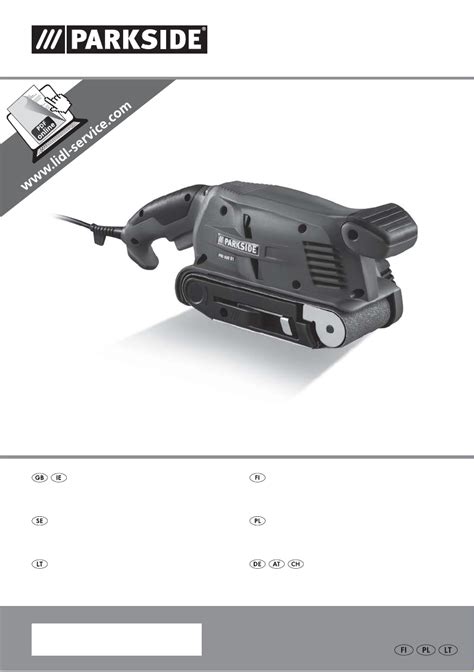 Mode D Emploi Parkside Pbs B Des Pages
