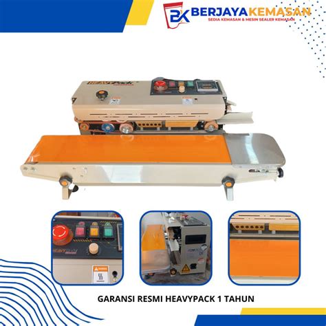 Jual Mesin Segel Kemasan Plastik Continuous Band Sealer FR 800PH