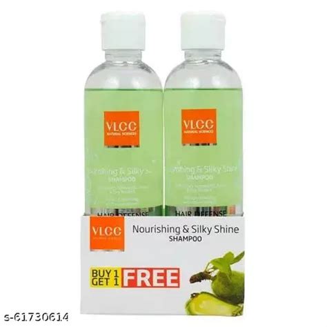 Vlcc Nourishing And Silky Shine Shampoo Buy Get Free Ml