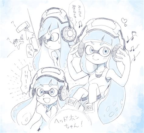 Headphone Chan Splatoon Manga Image By Pixiv Id 23591778 3374154