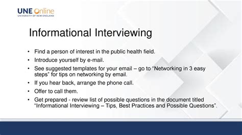 Informational Interviewing Ppt Download