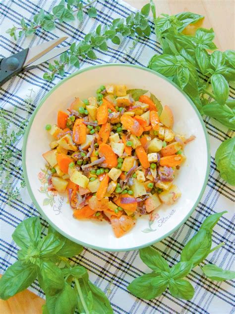 Roasted Potatoes Celery Root And Carrots Dollys Kettle