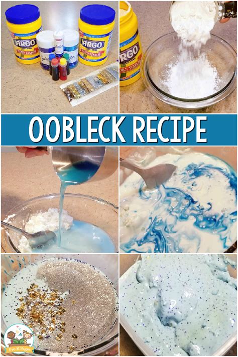 Oobleck Recipe Printable Bryont Blog