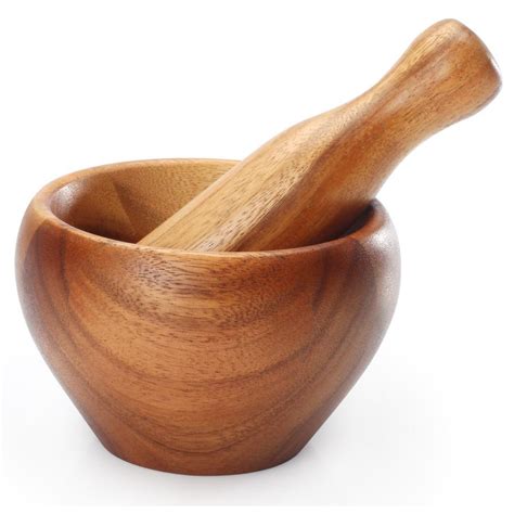 Shop Billi Wooden Mortar And Pestle Online Ace Uae