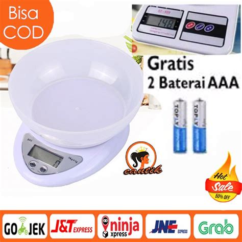 Jual TIMBANGAN DIGITAL MANGKOK TIMBANGAN KUE DIGITAL ELECTRONIC 5KG