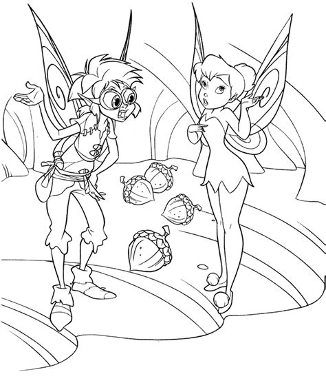 Coloring Pages Of Tinkerbell And Her Fairy Friends - Coloring Home