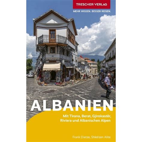 Albanien Trescher Reisef Hrer Landkartenschropp De Online Shop