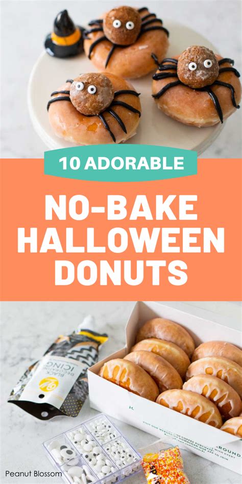 10 Cutest Halloween Donut Ideas You Can Make With Store Bought Donuts