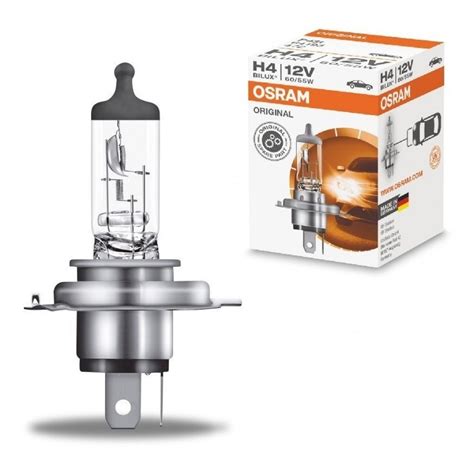 Lâmpada H4 12V 60 55W Bilux Original Osram Made In Germany