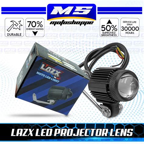 Lazx Mini Driving Light Projector Lens Motoshoppe Lazada Ph