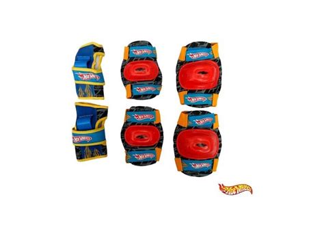 Kit De Proteção Hot Wheels Bike Skate E Patins o Melhor Preço é no Zoom