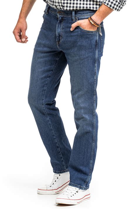 Wrangler Texas Męskie Spodnie Jeansowe The Moment Authentic Straight W121ocr25 W36 L32 Inna