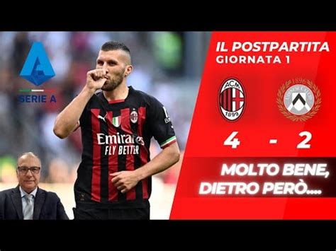 MILAN UDINESE 4 2 YouTube