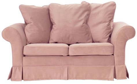 ESTELLA 120 pudrowy róż sofa dwuosobowa z funkcją spania 178976