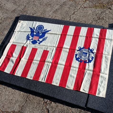 Us Coast Guard Ensign Flag Ebay