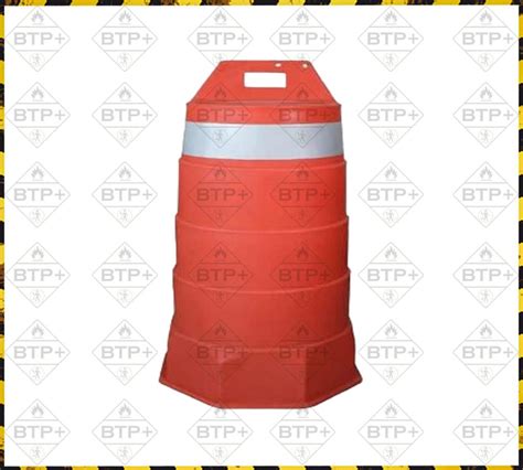 Trafitambo Con Reflejante Para Se Alizaci N Vial Seguridad Industrial Btp