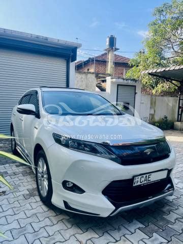 Toyota Harrier Used 2015 Hybrid Rs 19500000 Sri Lanka