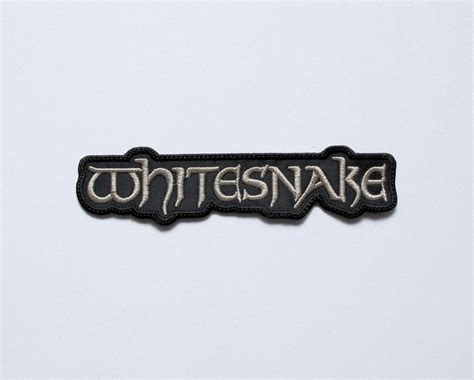 WHITESNAKE - Logo --- Embroidered Patch.JPG